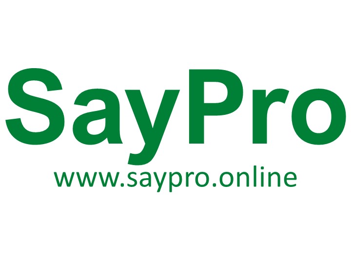 Donate to SayPro Townships